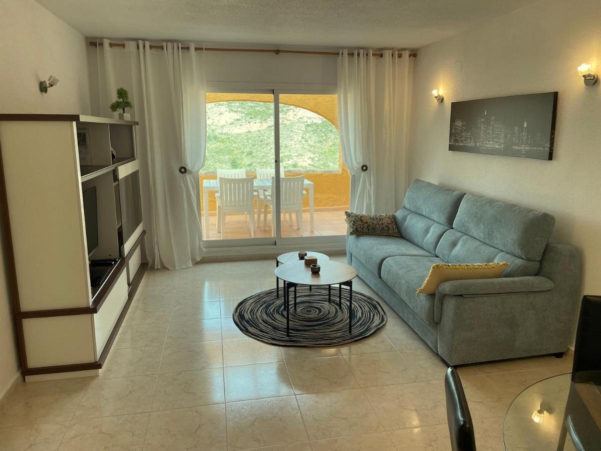 Tranquility, Sun, Breathtaking Views & 7 Minutes Drive To Sea Apartment Benitachell Exterior photo